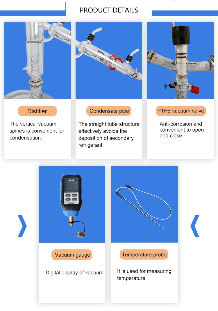 Short Unit Path Distillation Equipment Distillation Shortpath